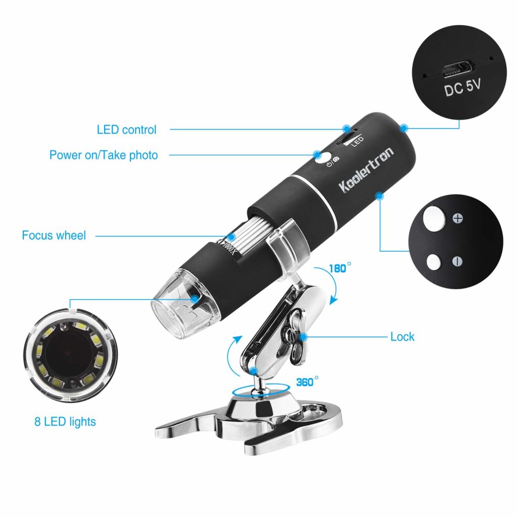 Koolertron Wireless Digital Microscope