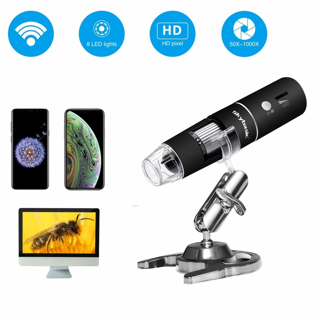 Skybasic Wireless Digital Microscope